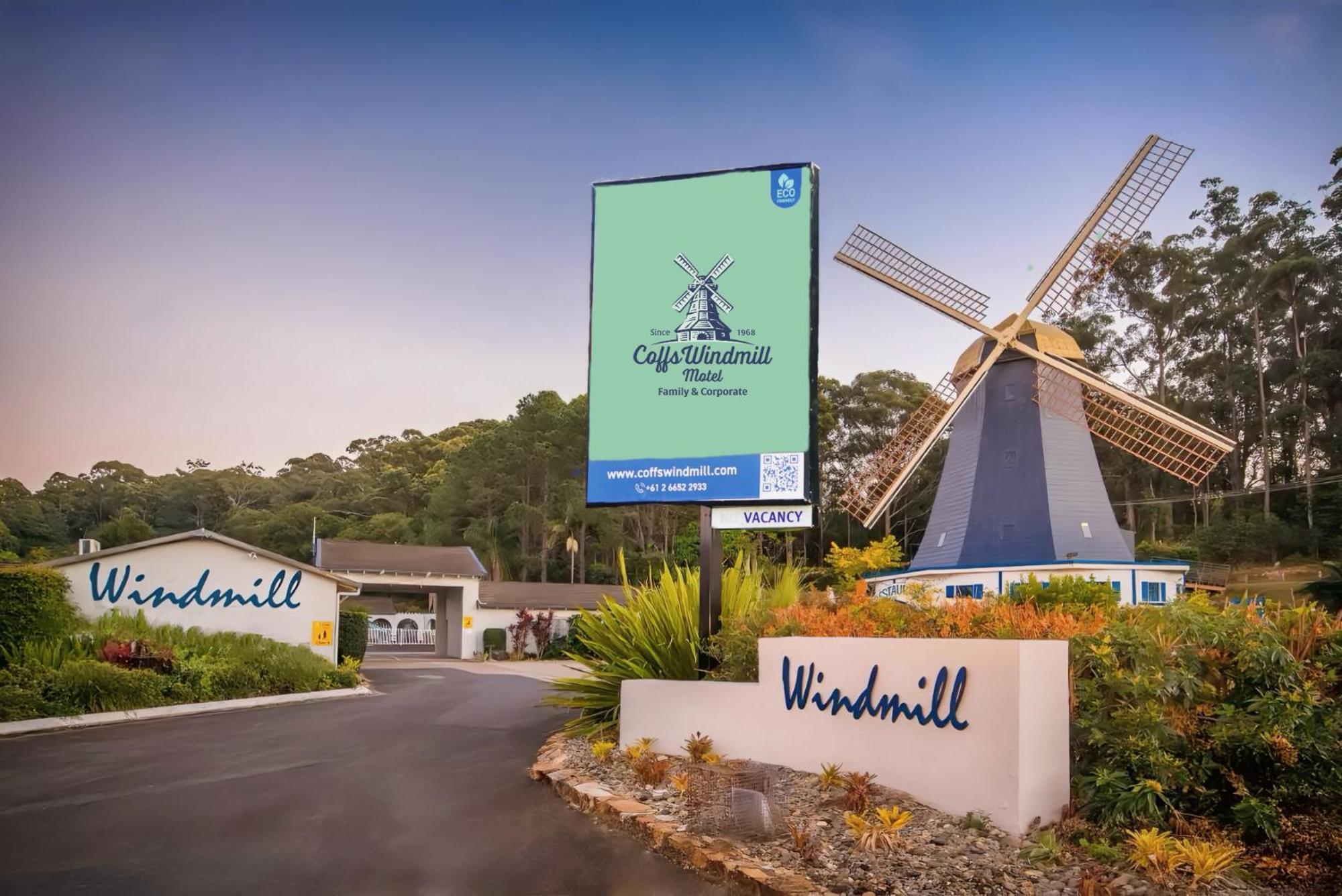 Coffs Windmill Motel Coffs Harbour Eksteriør bilde